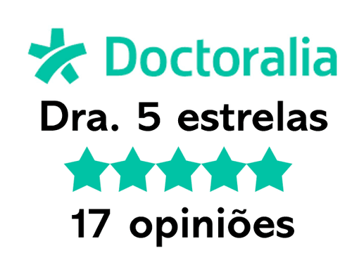 Doctoralia · Dra. 5 estrelas · 17 opiniões